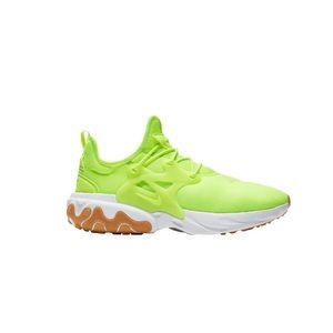 NIKE REACT PRESTO ‘VOLT’ NEON TENNIS SHOES